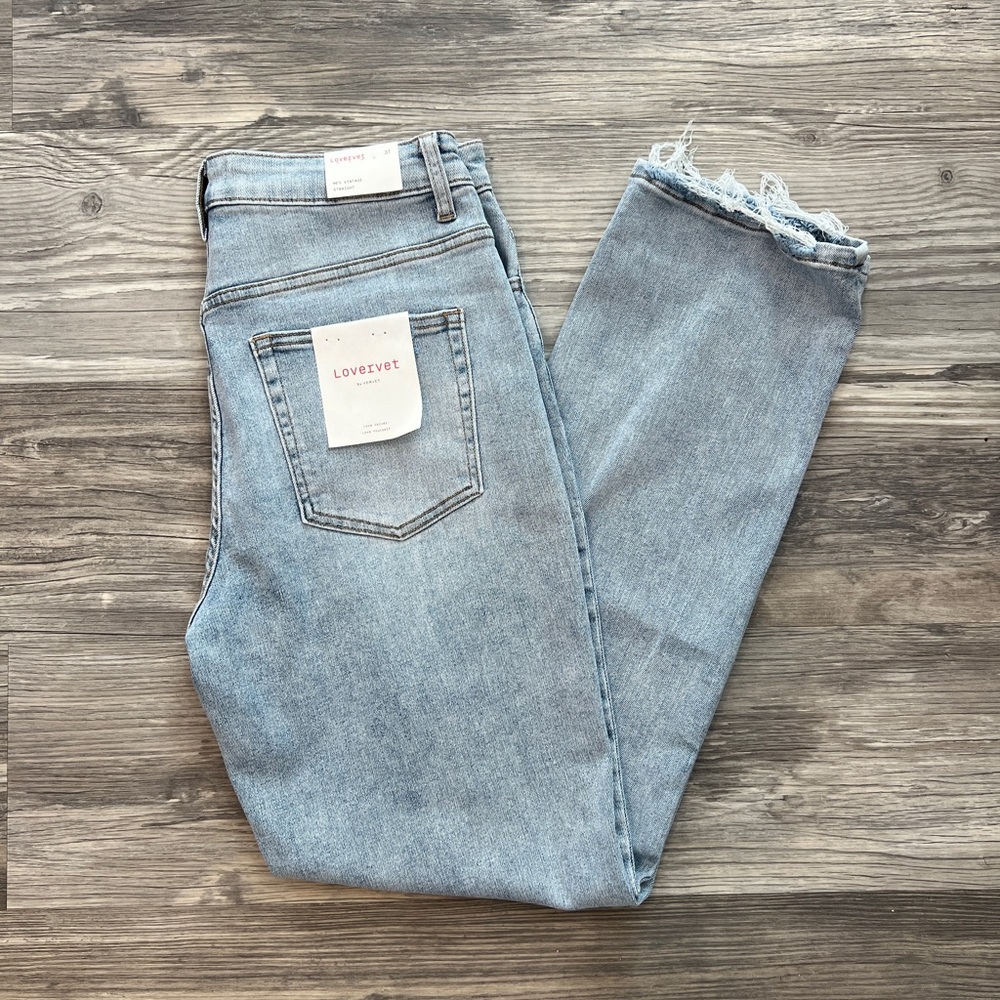 Lovervet by VERVET 90’s Vintage Straight Jeans